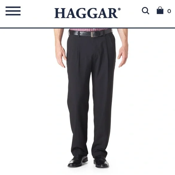 Price drop! 🆕 NWT 36x30, Black, Haggar E-CLO Stria Dre… - Picture 4 of 6